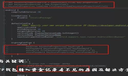 与关键词

TP钱包转入资金记录看不见的原因及解决方案